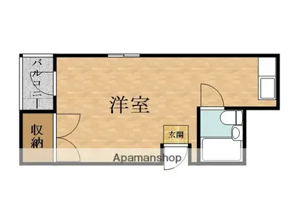 メサ太子橋(ワンルーム/5階)の間取り写真