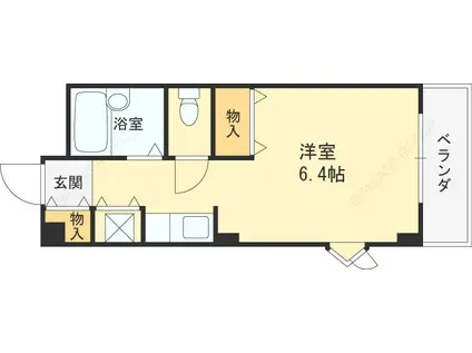 NOAH(1K/3階)の間取り写真