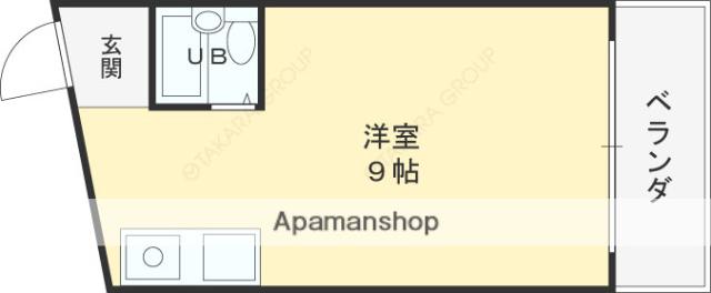 サンライフ布施(ワンルーム/1階)の間取り写真
