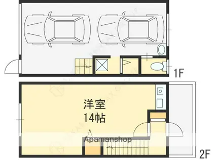 AZUMA BASE(ワンルーム)の間取り写真