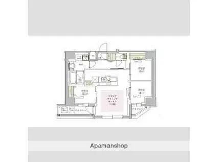 アーバネックス塚口(3LDK/7階)の間取り写真