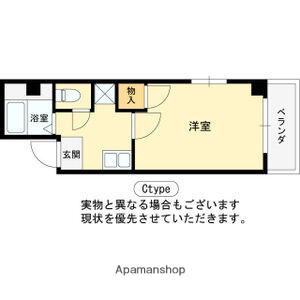 メゾン尾上(1K/2階)の間取り写真