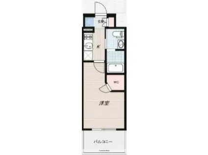 アービングNEO平野駅前(1K/3階)の間取り写真