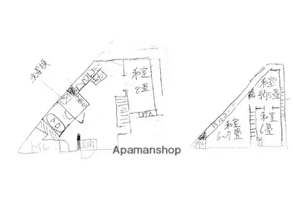 木田貸家(4DK)の間取り写真