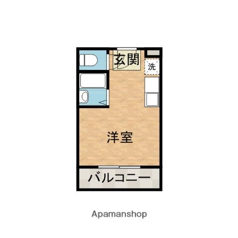 プレアール南春日丘(ワンルーム/3階)の間取り写真