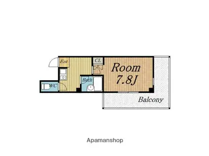 SINCE91ハウス(1K/3階)の間取り写真