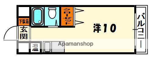 リバーサイド門真(ワンルーム/2階)の間取り写真