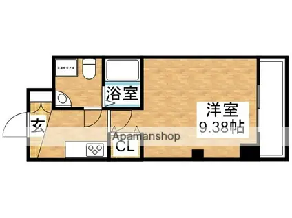 セレニテ新大阪弐番館(1K/13階)の間取り写真