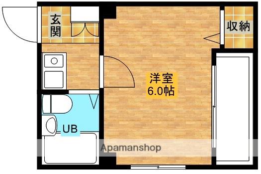 ES新大阪(1K/4階)の間取り写真