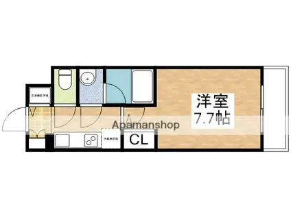 サムティ江坂レガーロ(1K/6階)の間取り写真