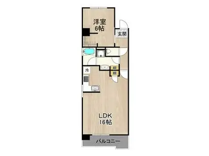 フジマンション(2LDK/2階)の間取り写真