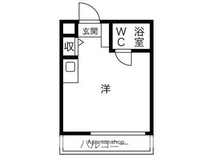 プレアール吹田泉町2(ワンルーム/1階)の間取り写真