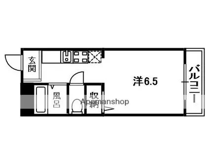 グリーンハイツⅡ番館(1K)の間取り写真