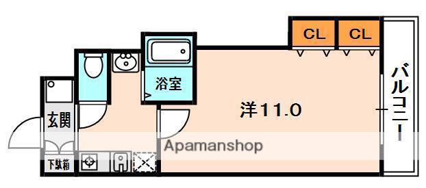 MPLAZA津田駅前十二番館(1K/3階)の間取り写真