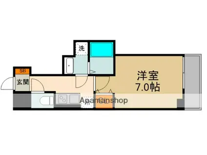 オリエントレジデンス門真栄町(1K/5階)の間取り写真