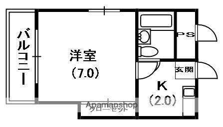 MPLAZA滝井駅前壱番館(1K/3階)の間取り写真