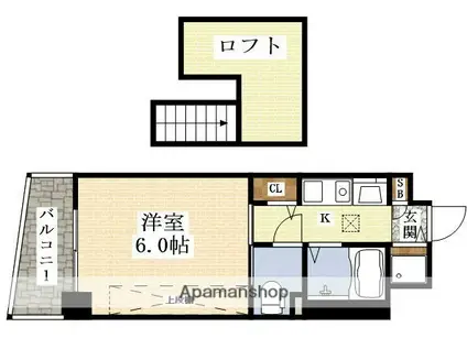エステムコート新大阪Ⅲステーションプラザ(1K/4階)の間取り写真
