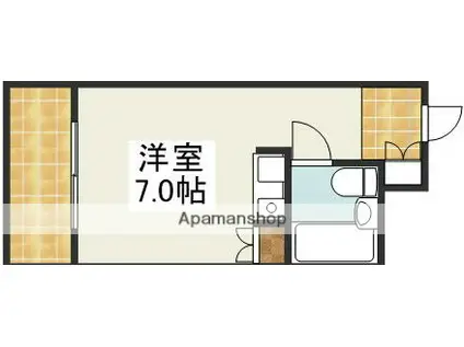 レバンガAP新大阪イースト(ワンルーム/3階)の間取り写真