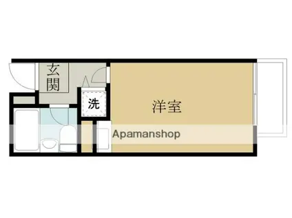 シャルマンフジ和泉大宮弐番館(ワンルーム/1階)の間取り写真