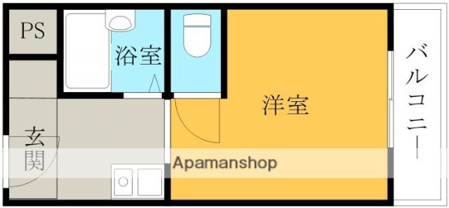 アバンティ貝塚1番館・2番館(1K/4階)の間取り写真