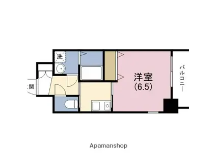 I CUBE深江橋(1K/5階)の間取り写真