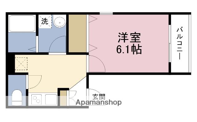 MAISON PREMIER Ⅴ(1K/1階)の間取り写真
