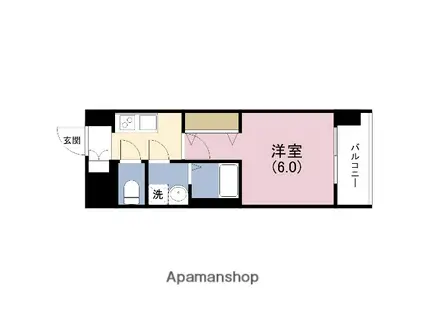 ファステート大阪アステール(1K/10階)の間取り写真