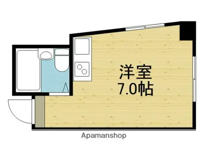 シュライン玉造(ワンルーム/5階)の間取り写真