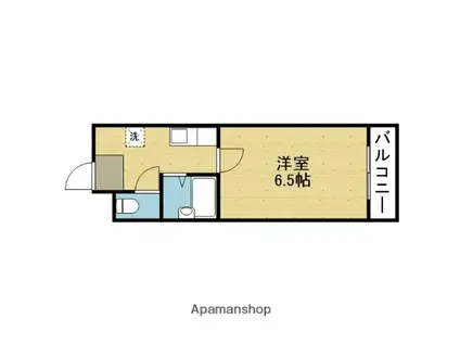 ノアーズアーク88(1K/4階)の間取り写真