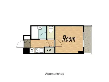 ラフィーネドミール(1K/3階)の間取り写真