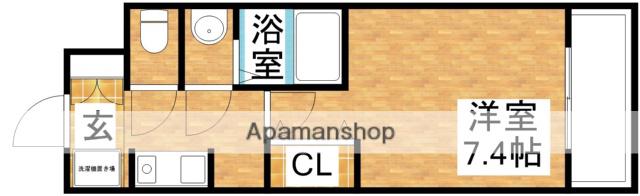 W-STYLE新大阪(1K/11階)の間取り写真