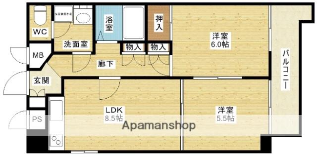 マイルド新大阪レジデンス(1LDK/10階)の間取り写真
