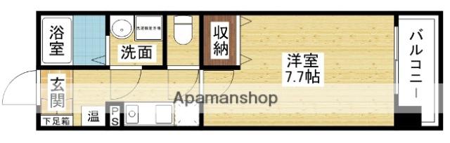 パセオ十三東(1K/2階)の間取り写真