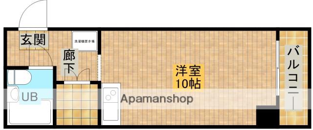 シティハイム新大阪(ワンルーム/2階)の間取り写真