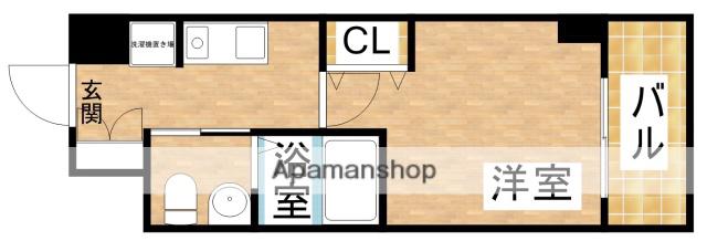 エステムコート新大阪Ⅷレヴォリス(1K/7階)の間取り写真