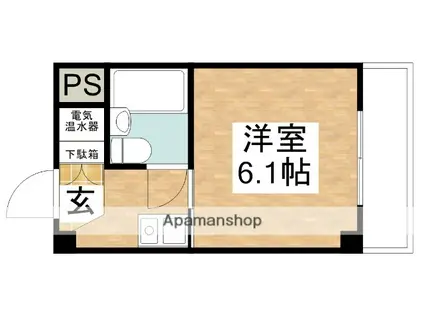 MUSE PARK ESAKA(1K/2階)の間取り写真