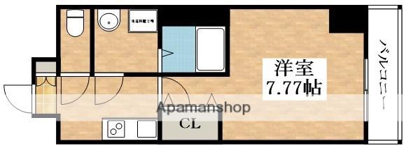 FREEDOM RESIDENCE 松原上田1号館(1K/2階)の間取り写真