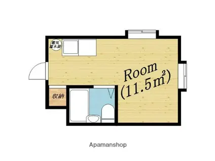 グロー大宮(ワンルーム/8階)の間取り写真