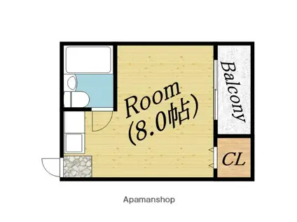 メサ太子橋(ワンルーム/3階)の間取り写真