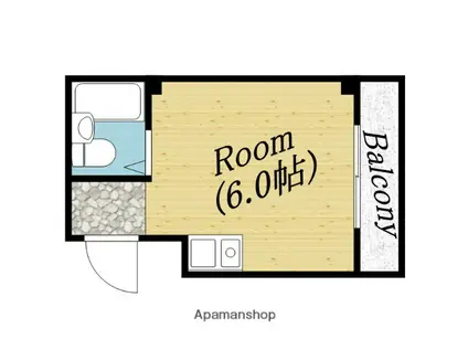 ドリーム大宮マンション(ワンルーム/3階)の間取り写真