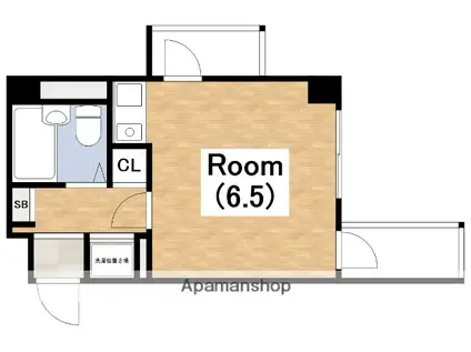 レバンガ長居公園AP(1K/11階)の間取り写真