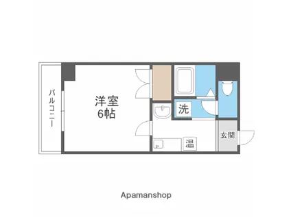 MY尼崎(1K/9階)の間取り写真