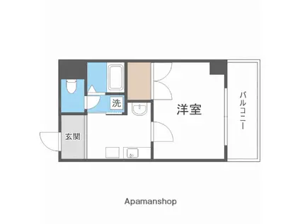 MY尼崎(1K/2階)の間取り写真