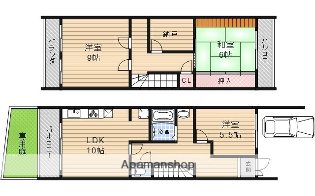 仁川サニーコート(3SDK)の間取り写真