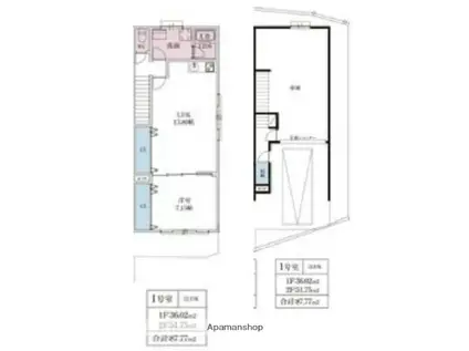 ワーキングベース伊丹WEST(1LDK)の間取り写真