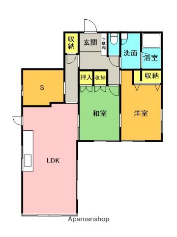 阪神電鉄本線 甲子園駅 徒歩19分 2階建 築25年(2SLDK)の間取り写真