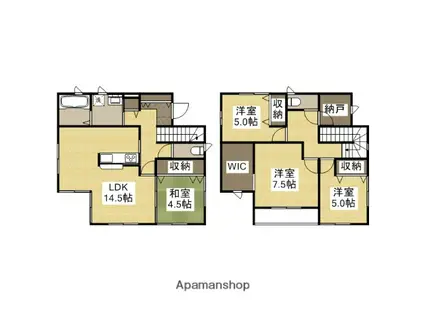 山陽本線 姫路駅 徒歩18分 2階建 築8年(4LDK)の間取り写真