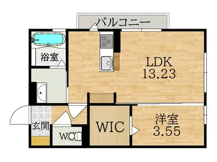 グランデSG(1LDK/2階)の間取り写真