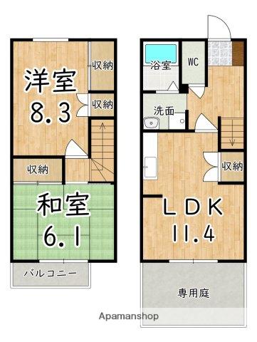 リビエールMAMI(2LDK)の間取り写真