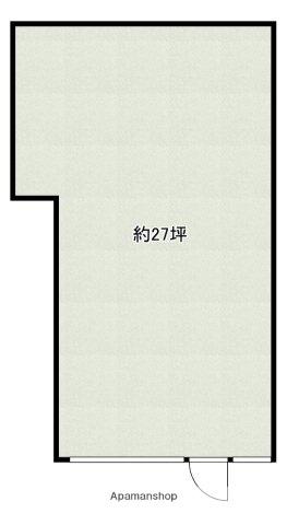 シャルム星和台(ワンルーム/1階)の間取り写真